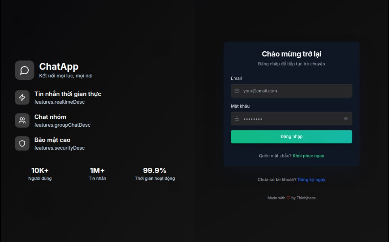 Real-time Chatting App
